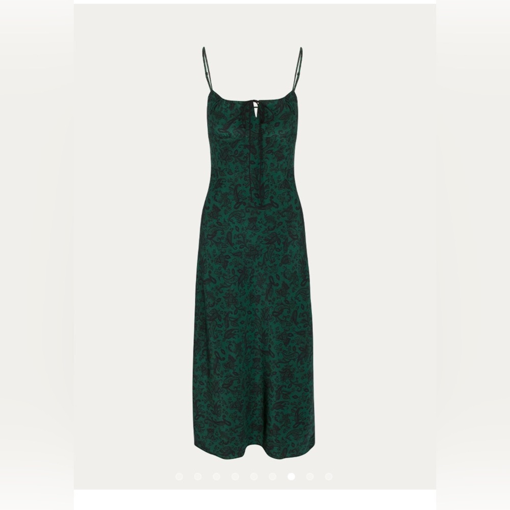 NEW NEVER WORN*** Green printed Sundress